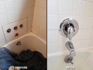 Plumber for Faucet Replacement.